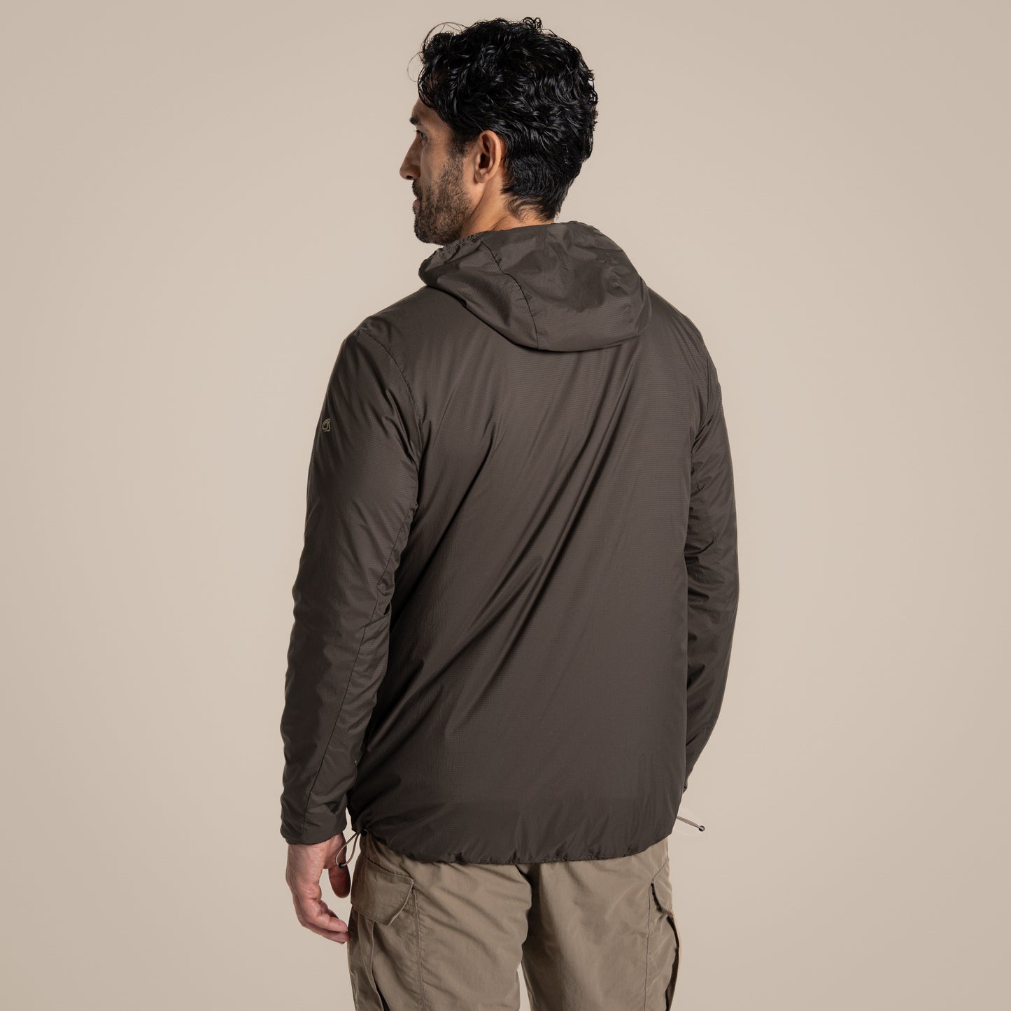 Woodland Green-Earthenware - Side - Craghoppers Mens Ovis Nosilife Reversible Jacket