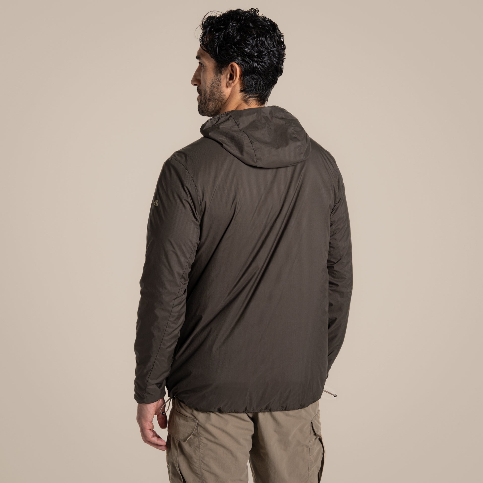 Woodland Green-Earthenware - Side - Craghoppers Mens Ovis Nosilife Reversible Jacket