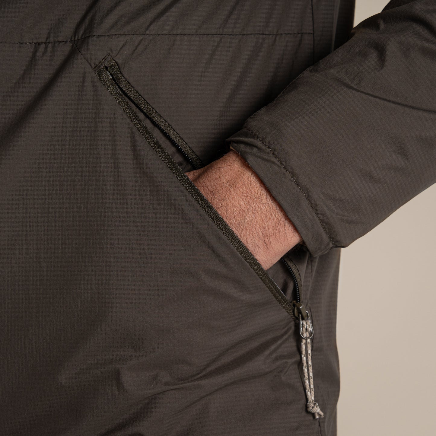 Woodland Green-Earthenware - Lifestyle - Craghoppers Mens Ovis Nosilife Reversible Jacket