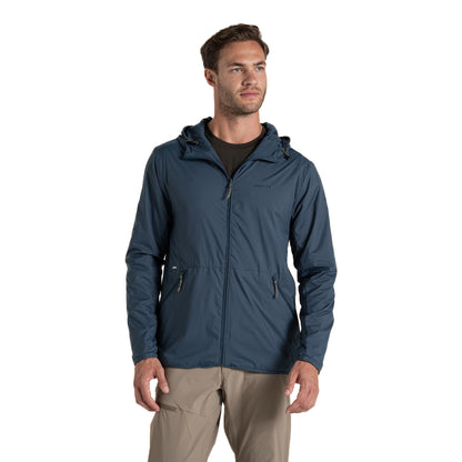 Blue Stone - Side - Craghoppers Mens Ovis Nosilife Reversible Jacket