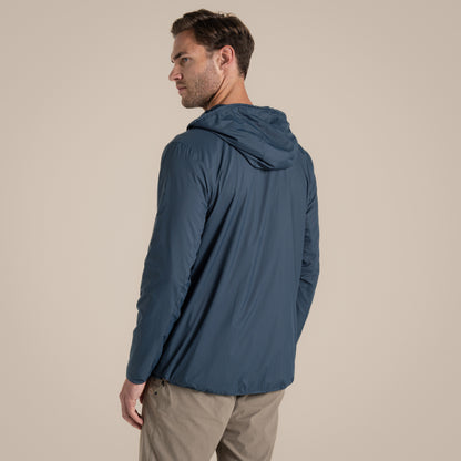 Blue Stone - Side - Craghoppers Mens Ovis Nosilife Reversible Jacket
