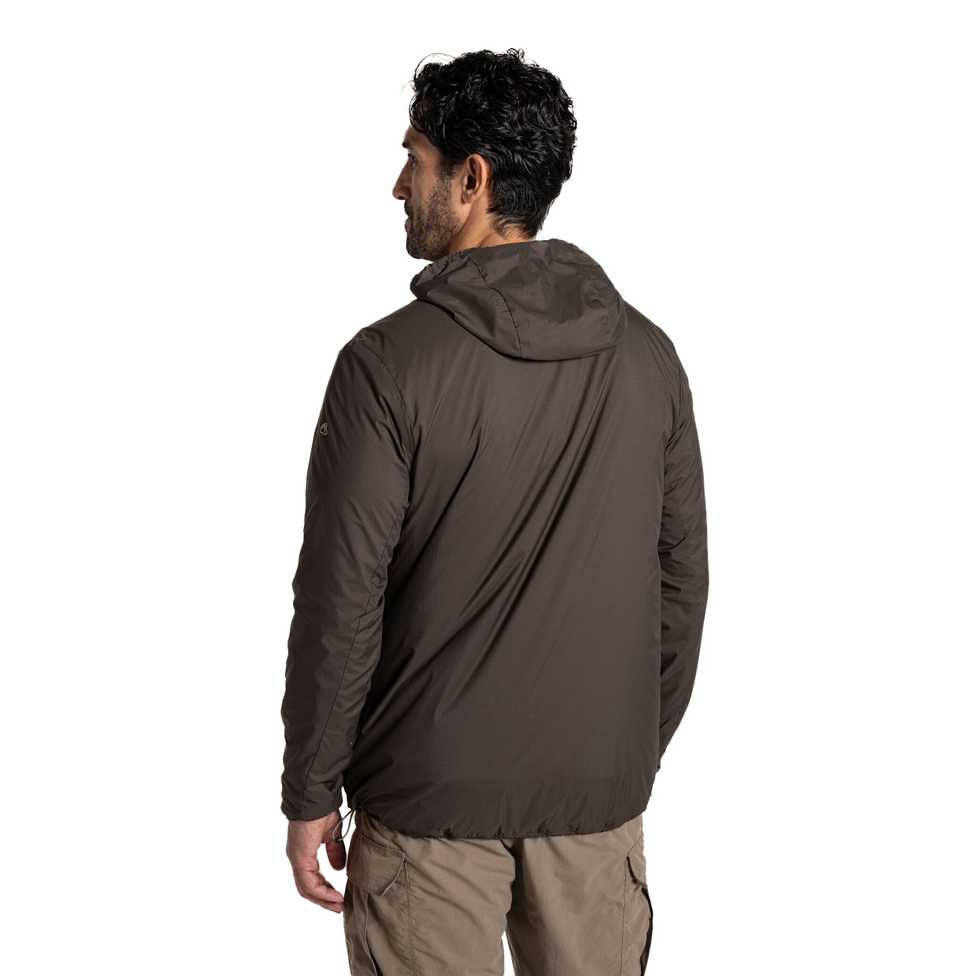 Woodland Green-Earthenware - Back - Craghoppers Mens Ovis Nosilife Reversible Jacket