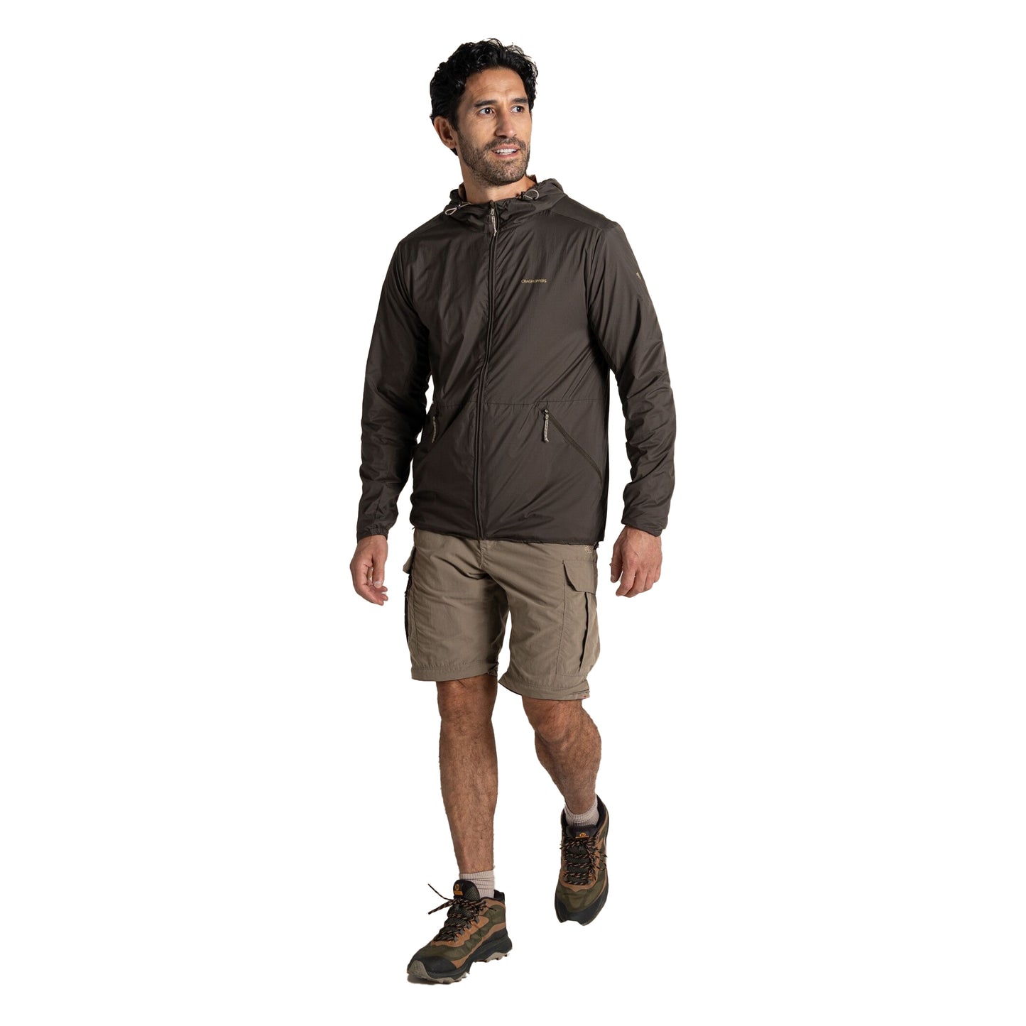 Woodland Green-Earthenware - Lifestyle - Craghoppers Mens Ovis Nosilife Reversible Jacket