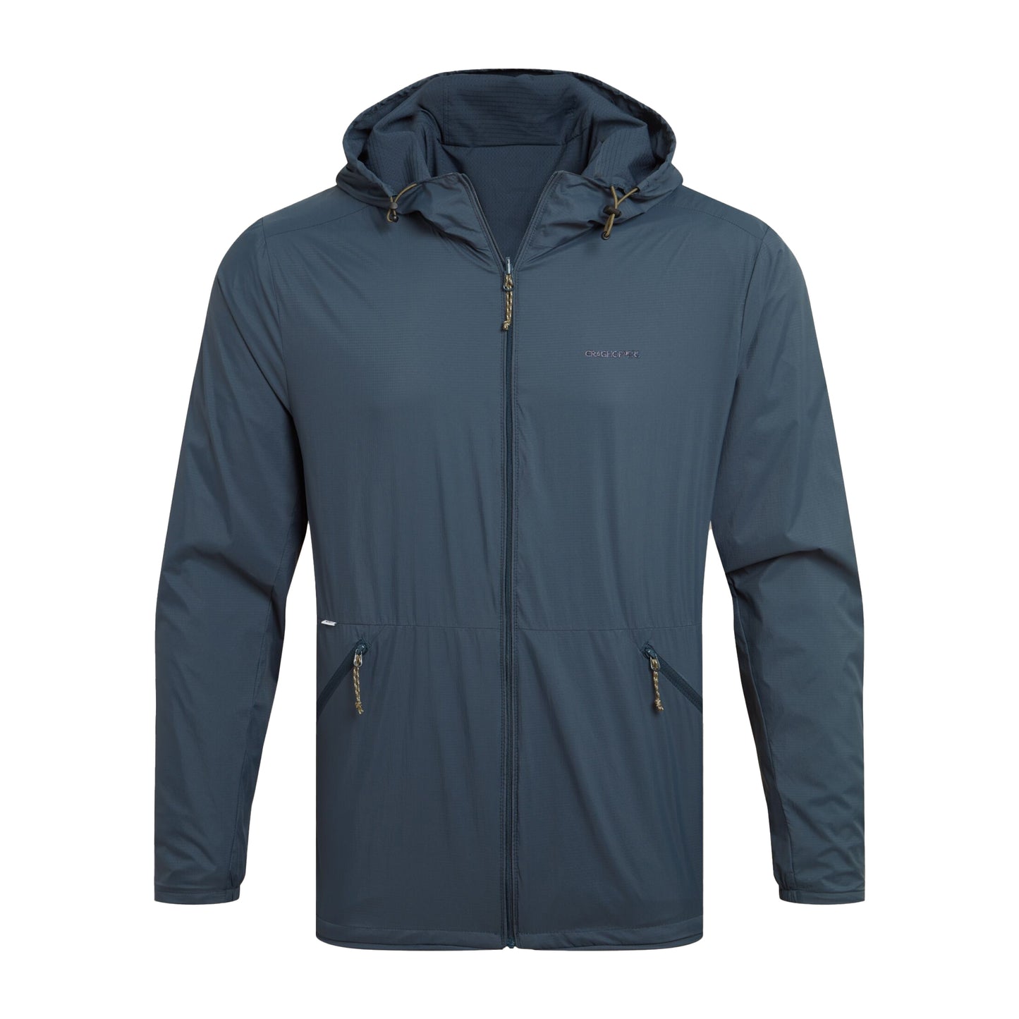 Blue Stone - Front - Craghoppers Mens Ovis Nosilife Reversible Jacket