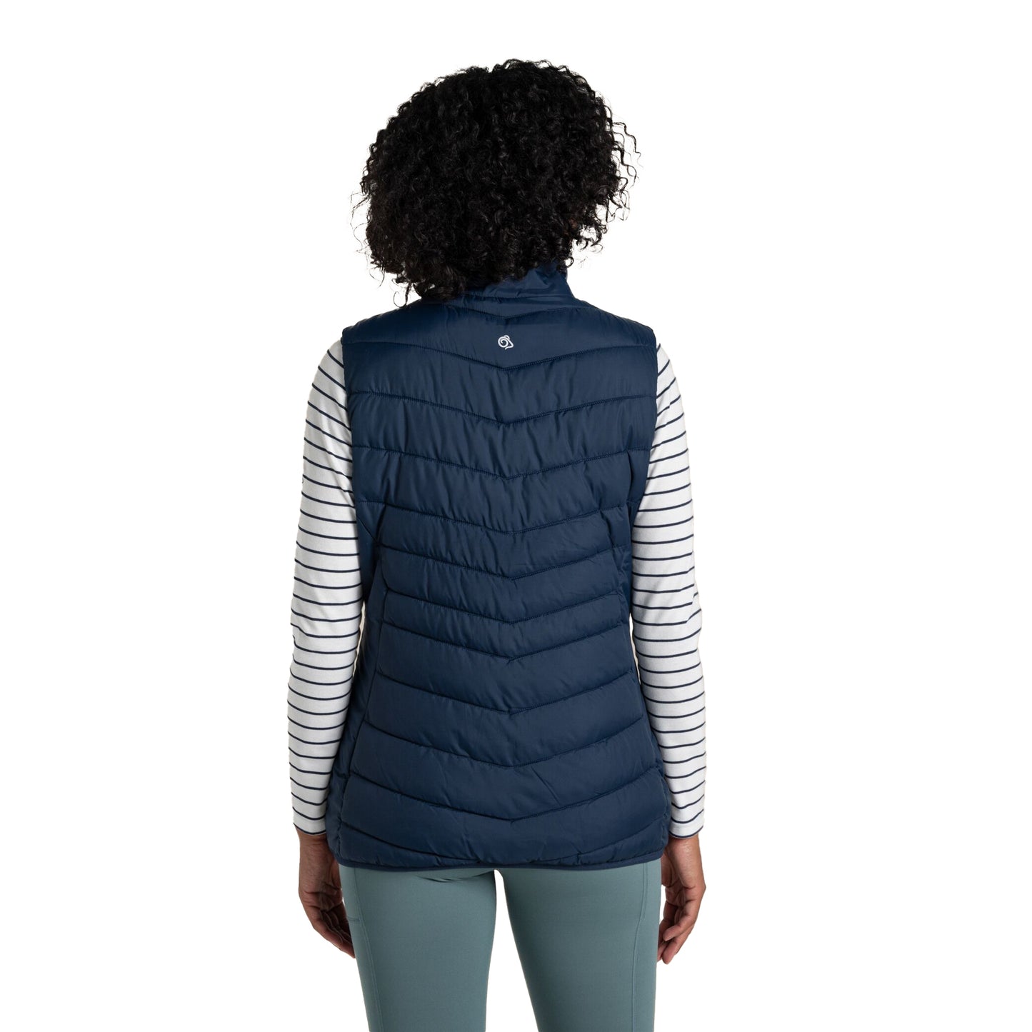 Blue Navy - Back - Craghoppers Womens-Ladies Compresslite IX Insulated Body Warmer