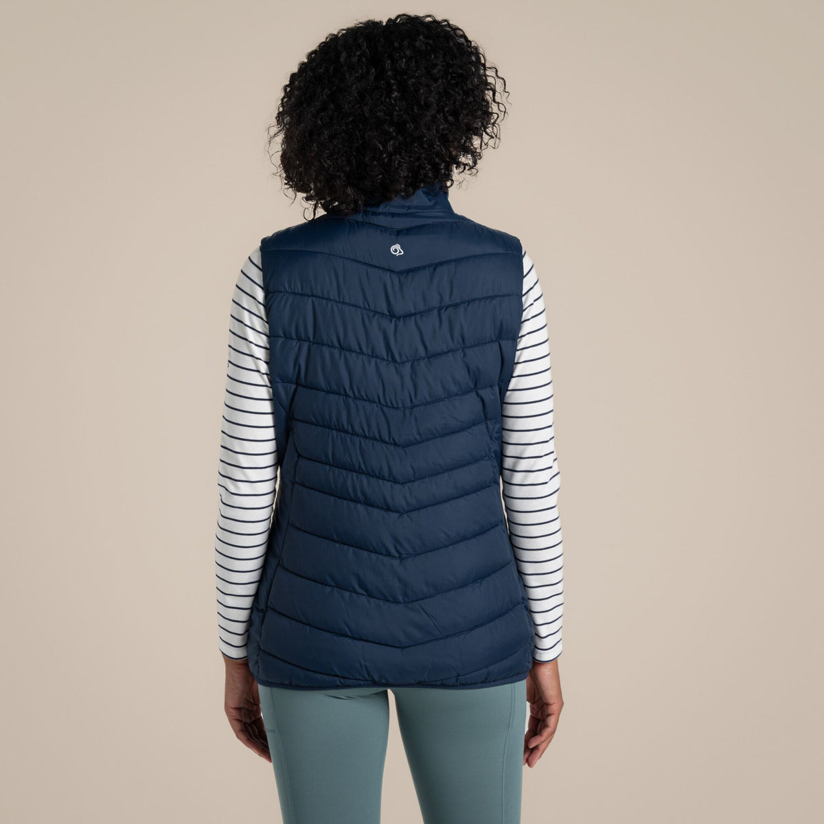 Blue Navy - Back - Craghoppers Womens-Ladies Compresslite IX Insulated Body Warmer