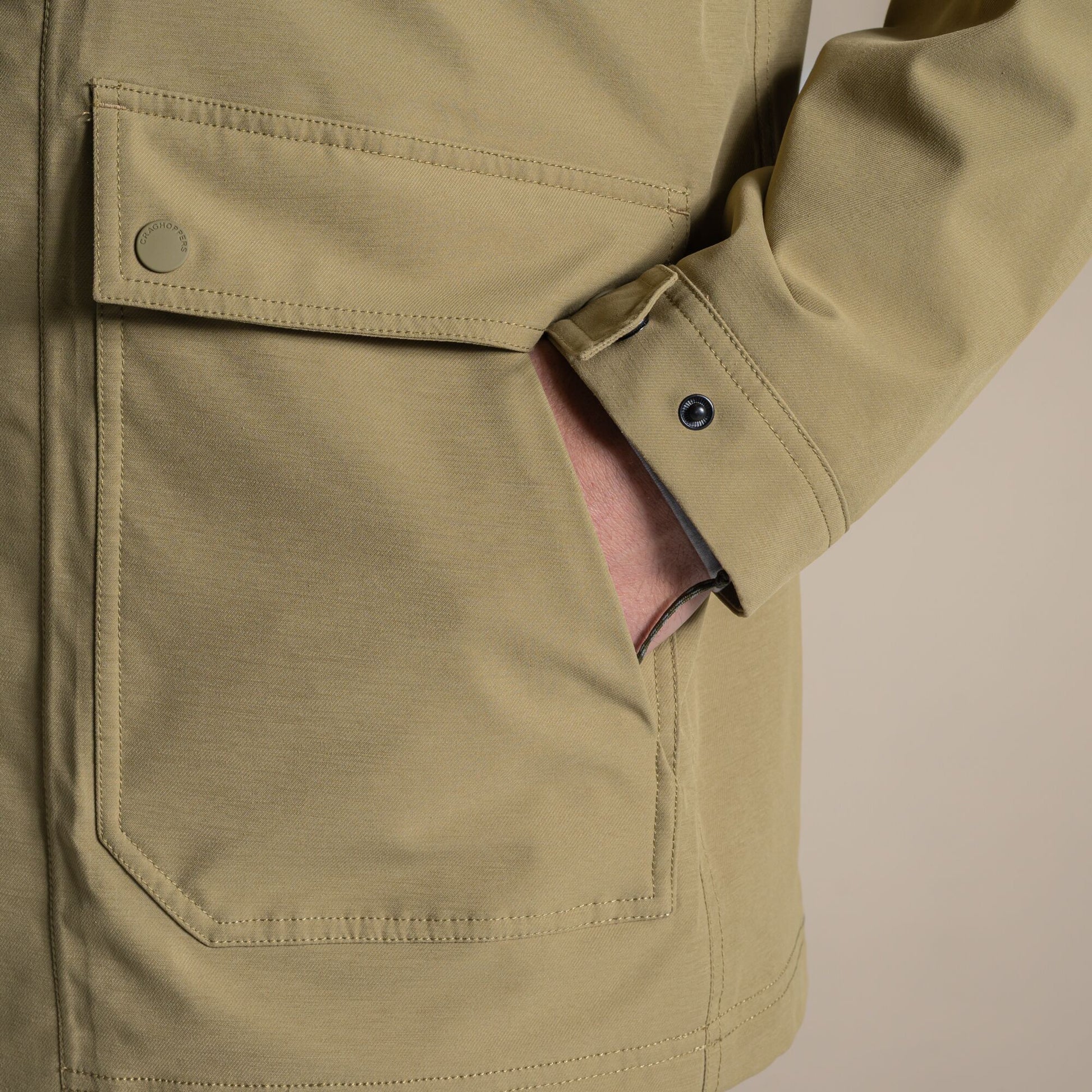 Cardamom - Pack Shot - Craghoppers Mens Sandarac Waterproof Jacket