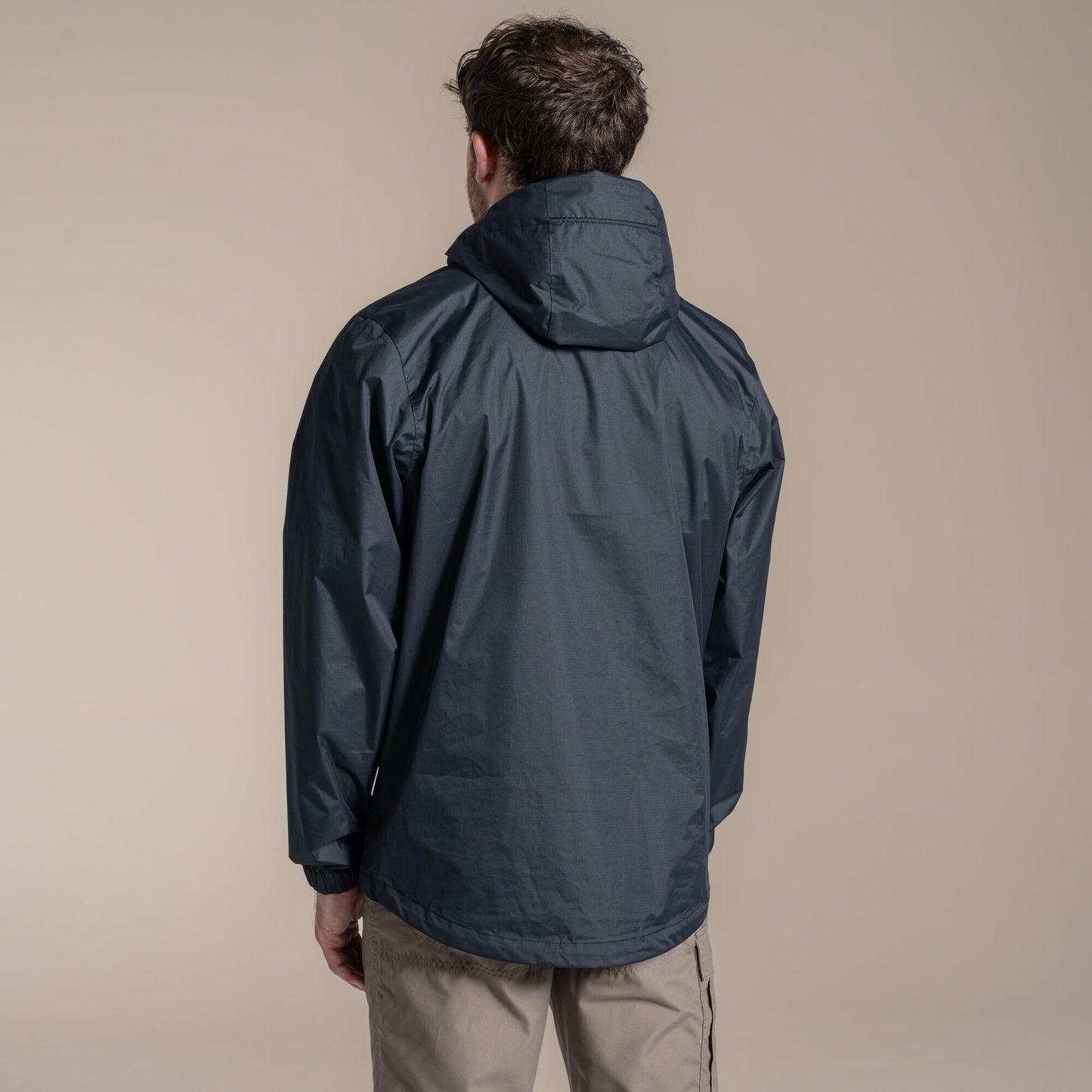 Black - Back - Craghoppers Unisex Adult Expert Packable Waterproof Jacket