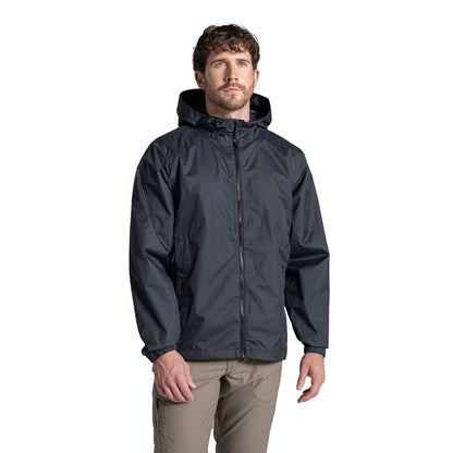 Black - Side - Craghoppers Unisex Adult Expert Packable Waterproof Jacket