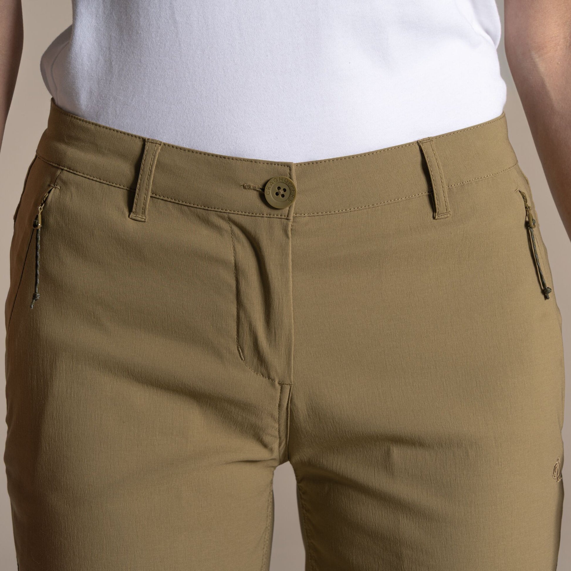 Cardamom - Side - Craghoppers Womens-Ladies Kiwi Pro III Casual Shorts