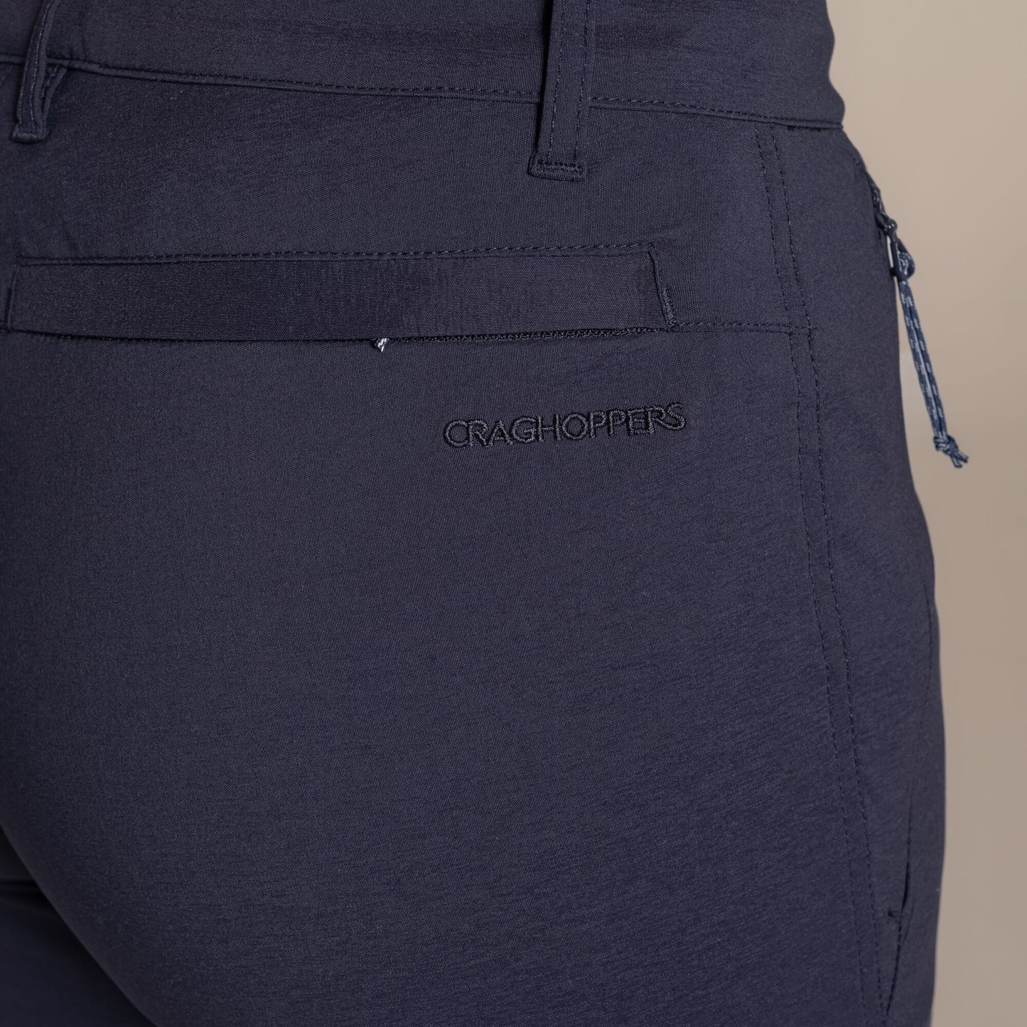 Dark Navy - Pack Shot - Craghoppers Womens-Ladies Kiwi Pro III Casual Shorts