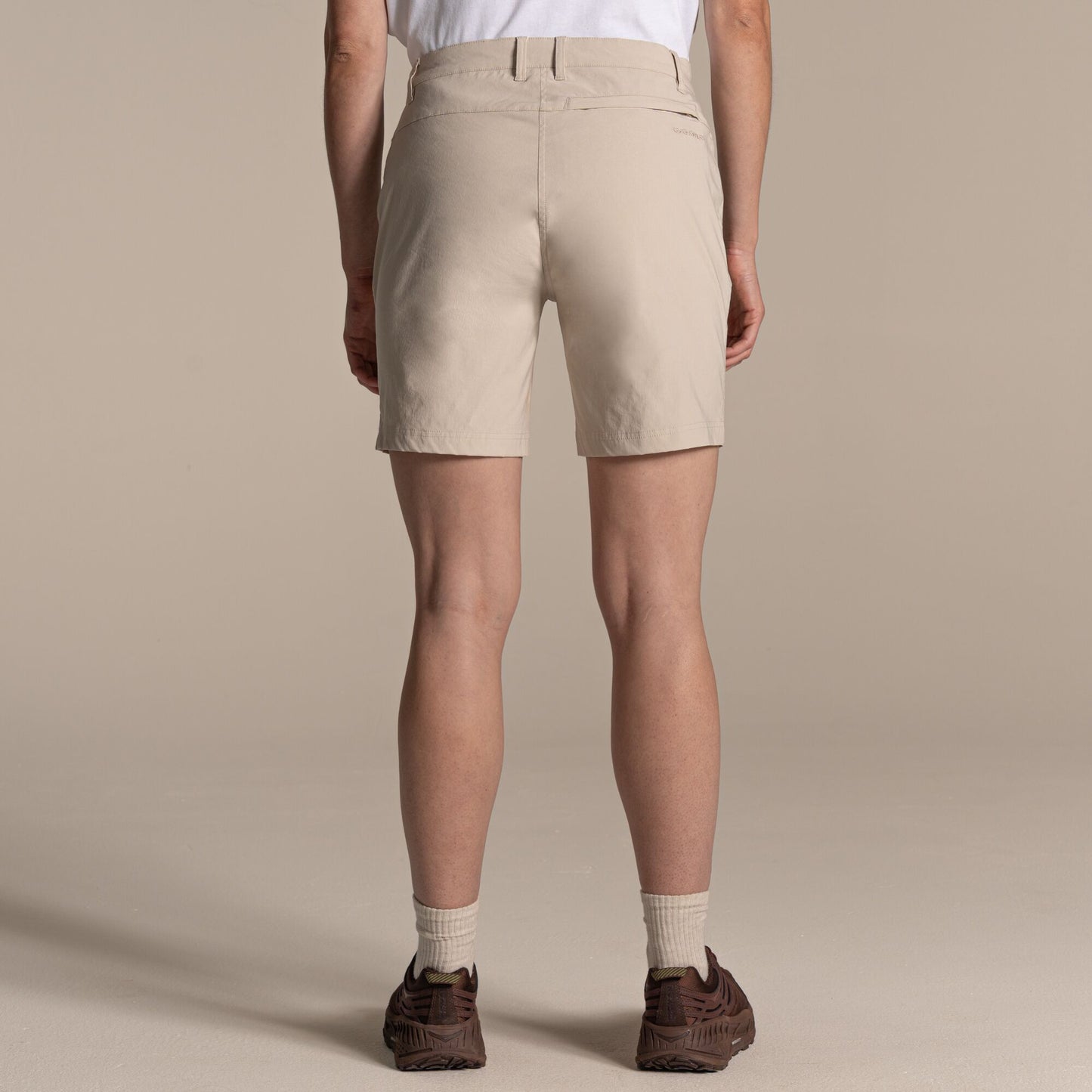 Oyster - Back - Craghoppers Womens-Ladies Kiwi Pro III Casual Shorts