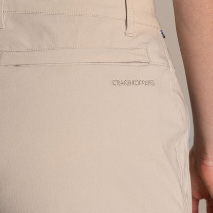 Oyster - Pack Shot - Craghoppers Womens-Ladies Kiwi Pro III Casual Shorts