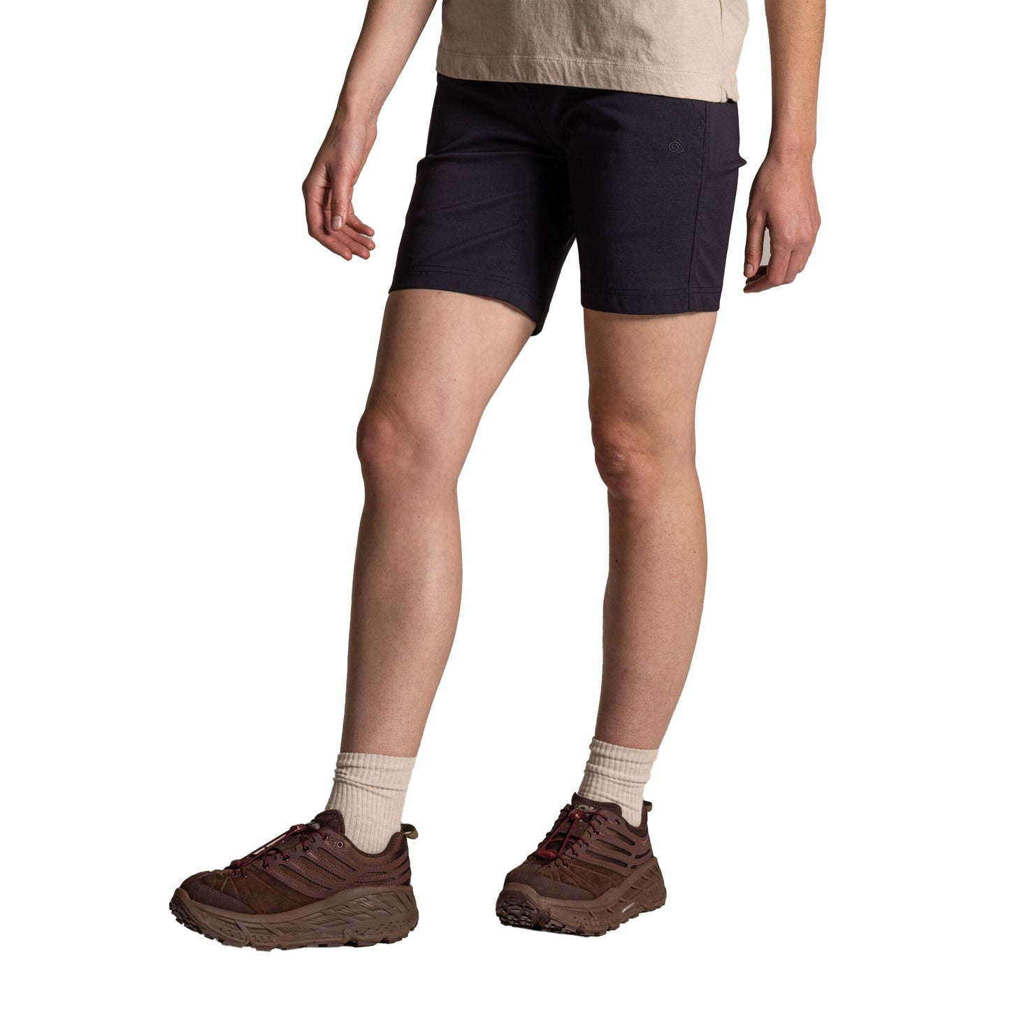 Dark Navy - Side - Craghoppers Womens-Ladies Kiwi Pro III Casual Shorts