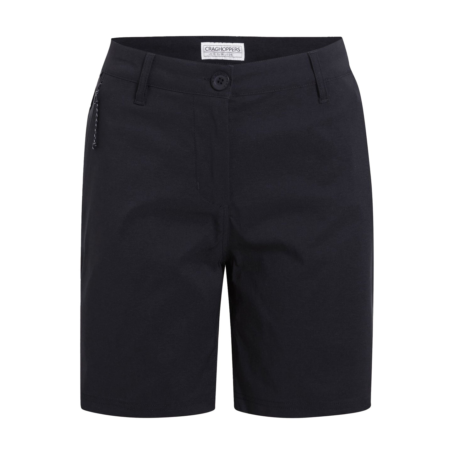 Black - Front - Craghoppers Womens-Ladies Kiwi Pro III Casual Shorts