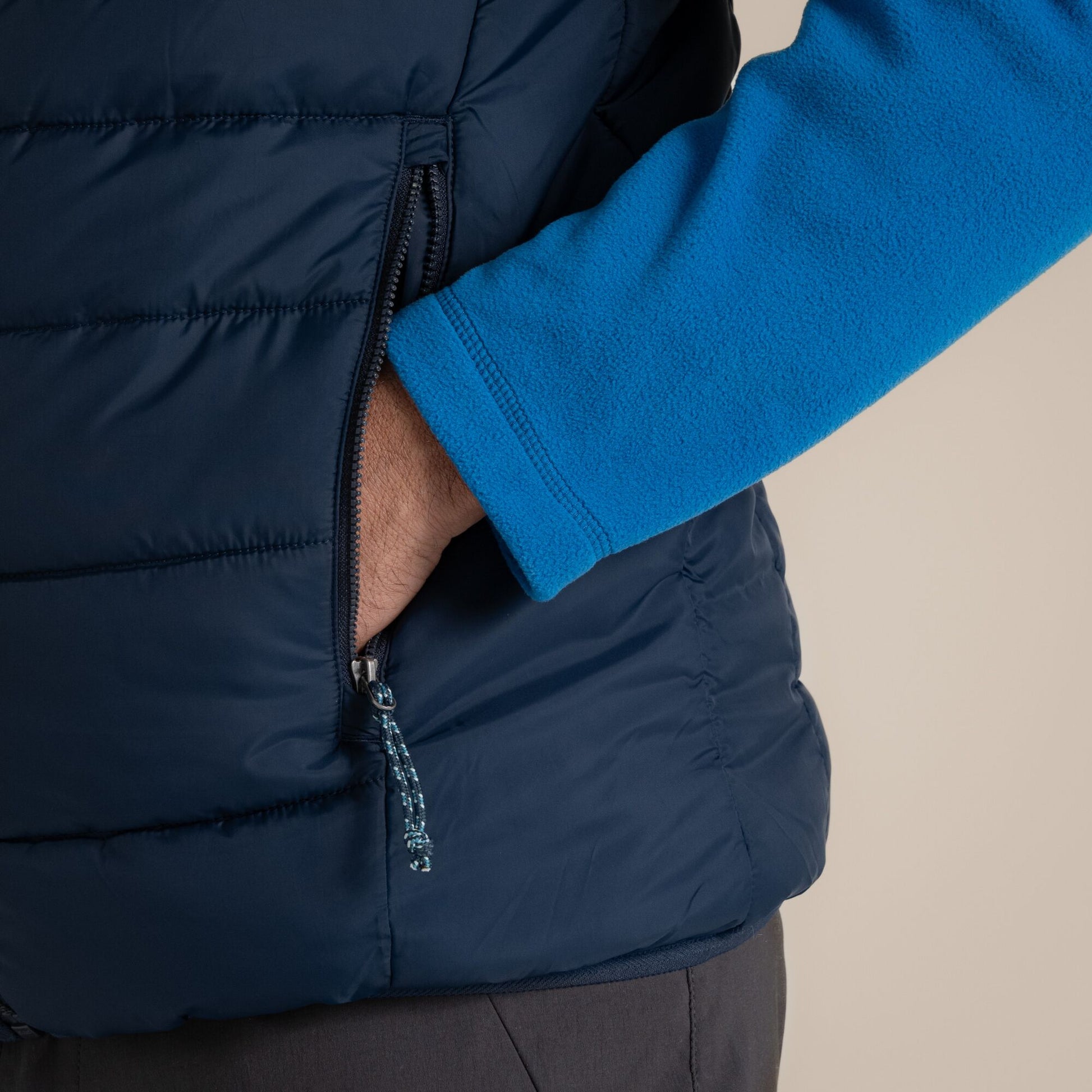 Blue Navy - Lifestyle - Craghoppers Mens Compresslite IX Gilet