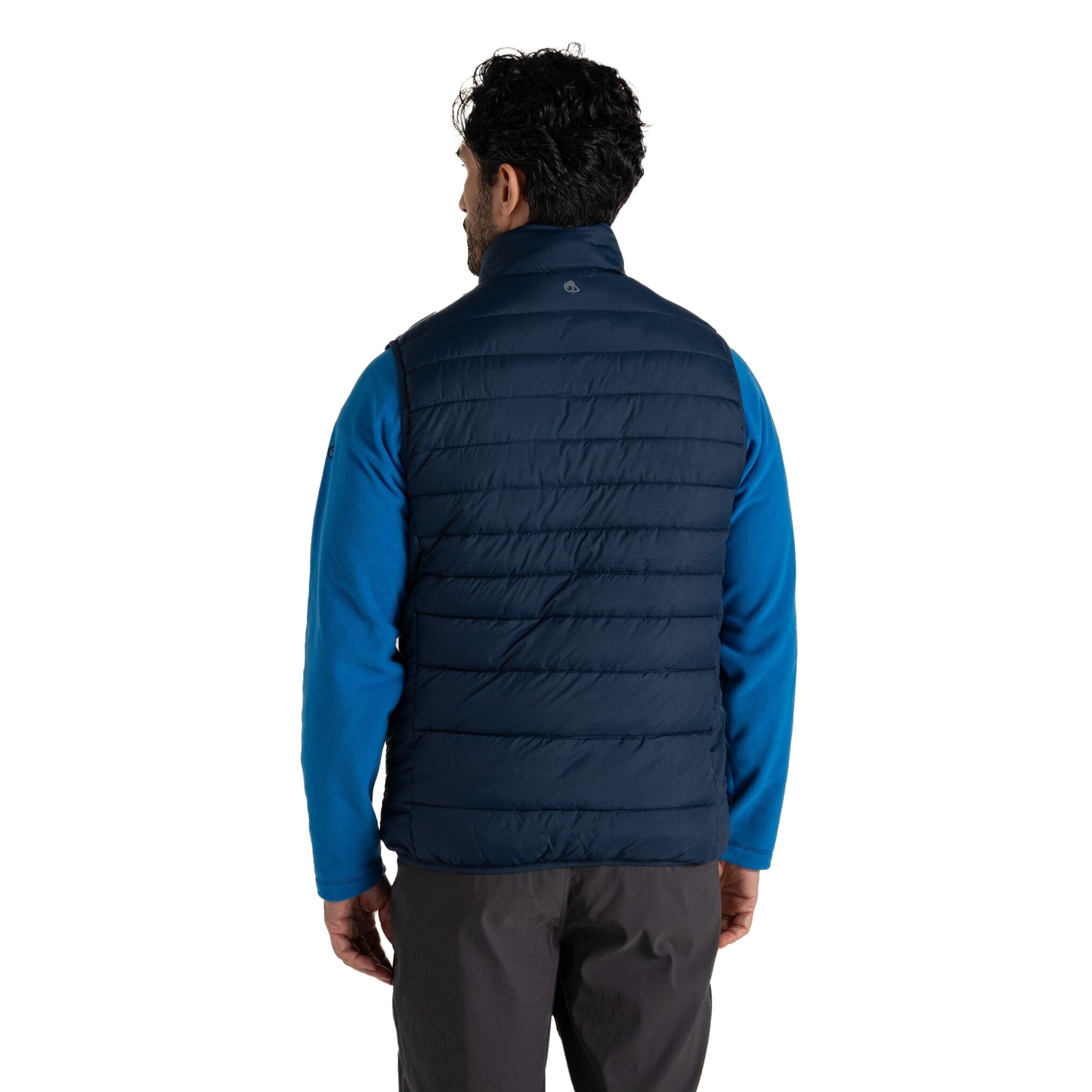 Blue Navy - Back - Craghoppers Mens Compresslite IX Gilet