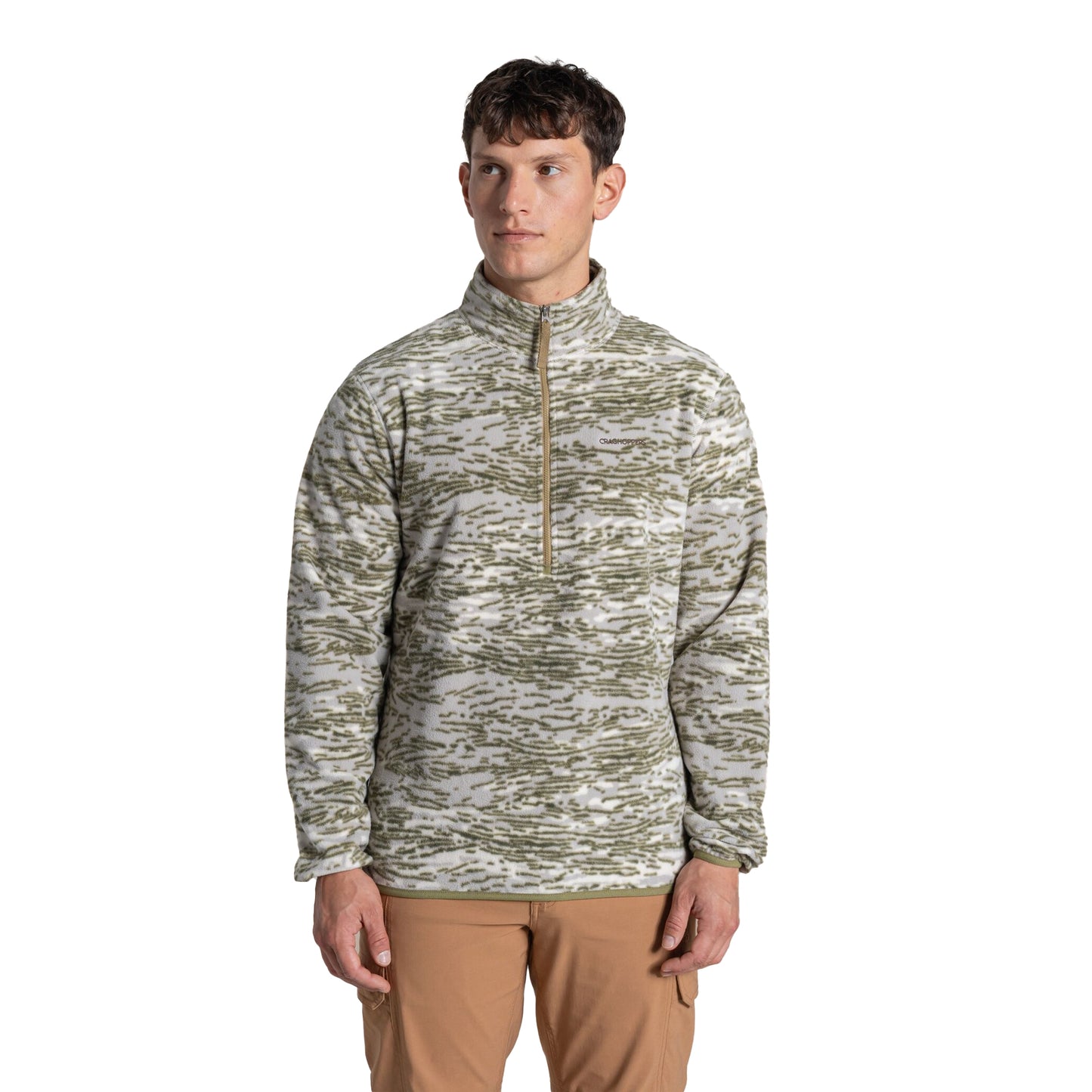 Cardamom - Side - Craghoppers Mens National Trust Irt Print Fleece Top