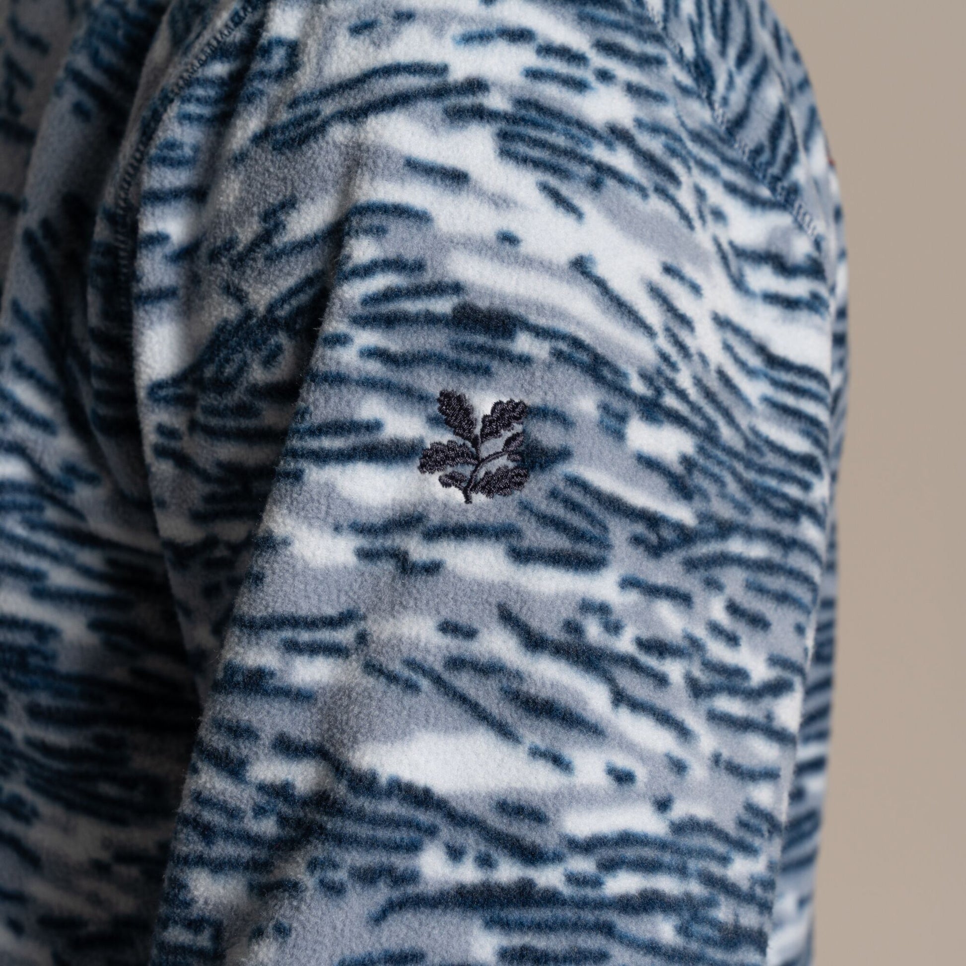 Juniper Berry - Lifestyle - Craghoppers Mens National Trust Irt Print Fleece Top