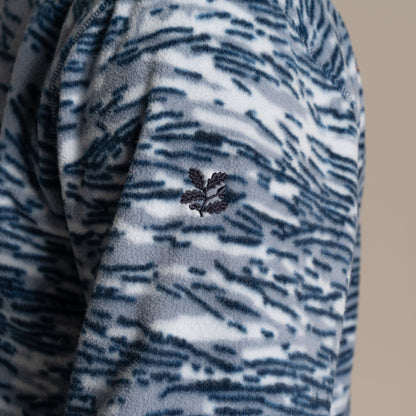 Juniper Berry - Lifestyle - Craghoppers Mens National Trust Irt Print Fleece Top