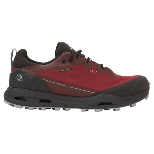 Fired Brick-Black - Front - Craghoppers Unisex Adult Adflex Low 2 Trainers