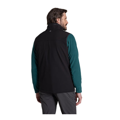 Black - Back - Craghoppers Mens Altis II Logo Gilet