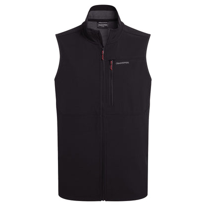 Black - Front - Craghoppers Mens Altis II Logo Gilet