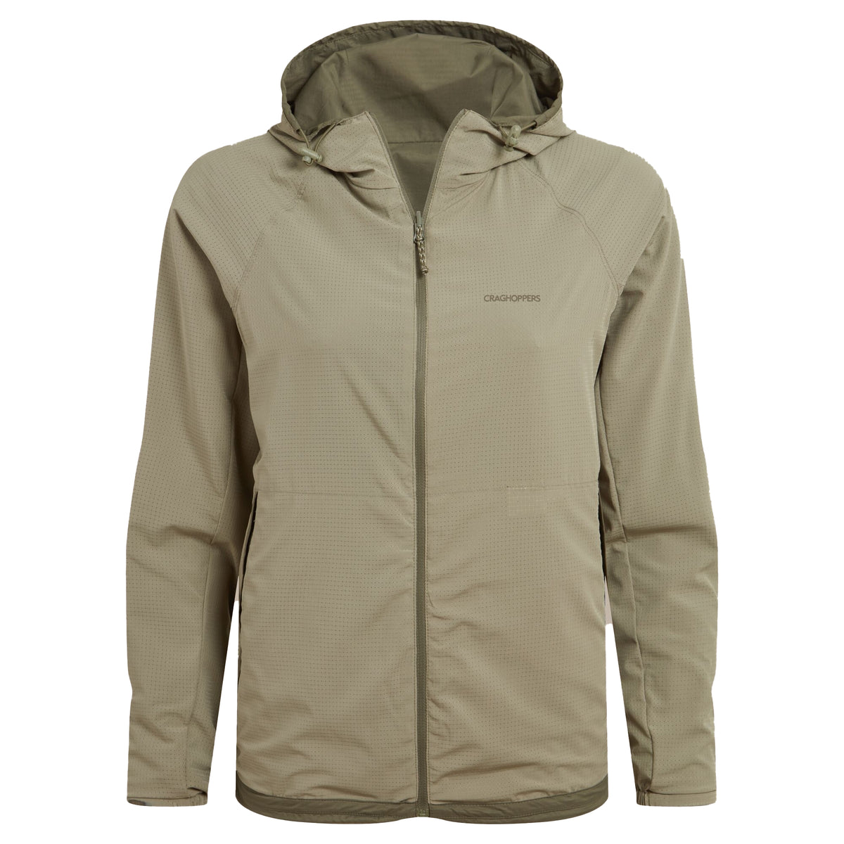 Wild Olive-Vert - Side - Craghoppers Womens-Ladies Rosa Nosilife Reversible Jacket