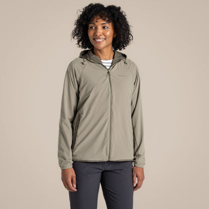 Wild Olive-Vert - Pack Shot - Craghoppers Womens-Ladies Rosa Nosilife Reversible Jacket