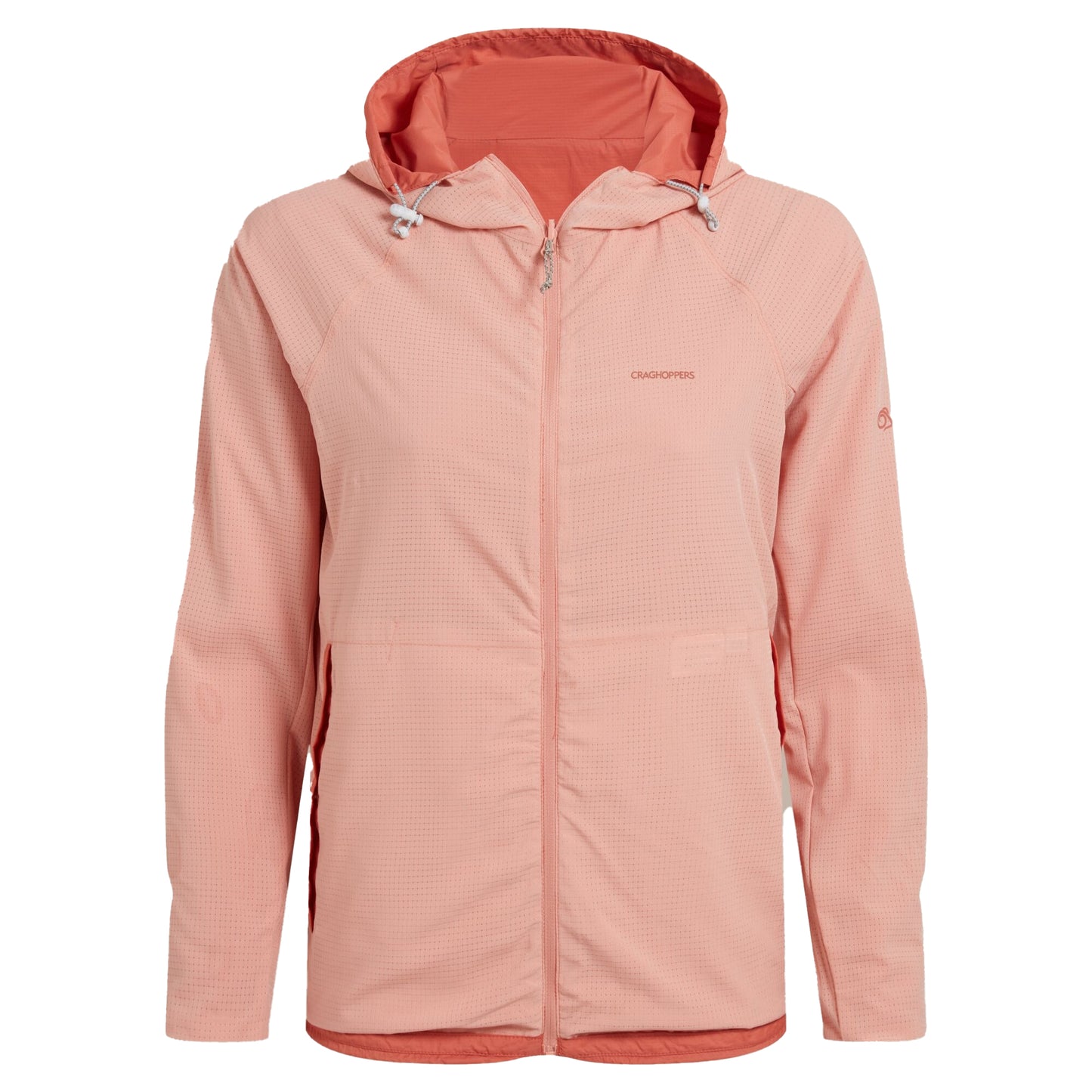 Red Sandstone-Clay - Side - Craghoppers Womens-Ladies Rosa Nosilife Reversible Jacket
