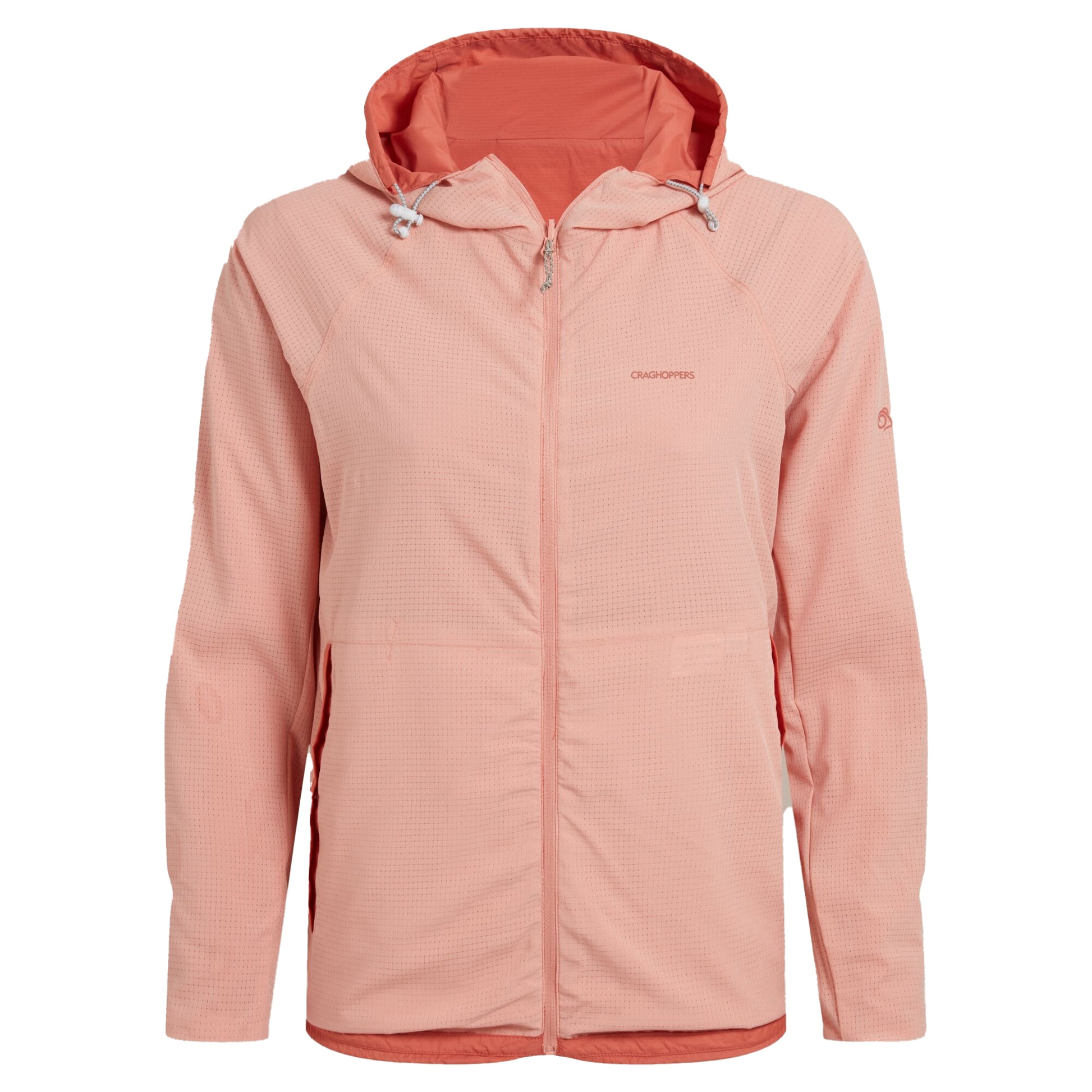 Red Sandstone-Clay - Side - Craghoppers Womens-Ladies Rosa Nosilife Reversible Jacket
