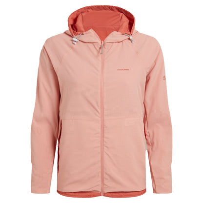 Red Sandstone-Clay - Side - Craghoppers Womens-Ladies Rosa Nosilife Reversible Jacket