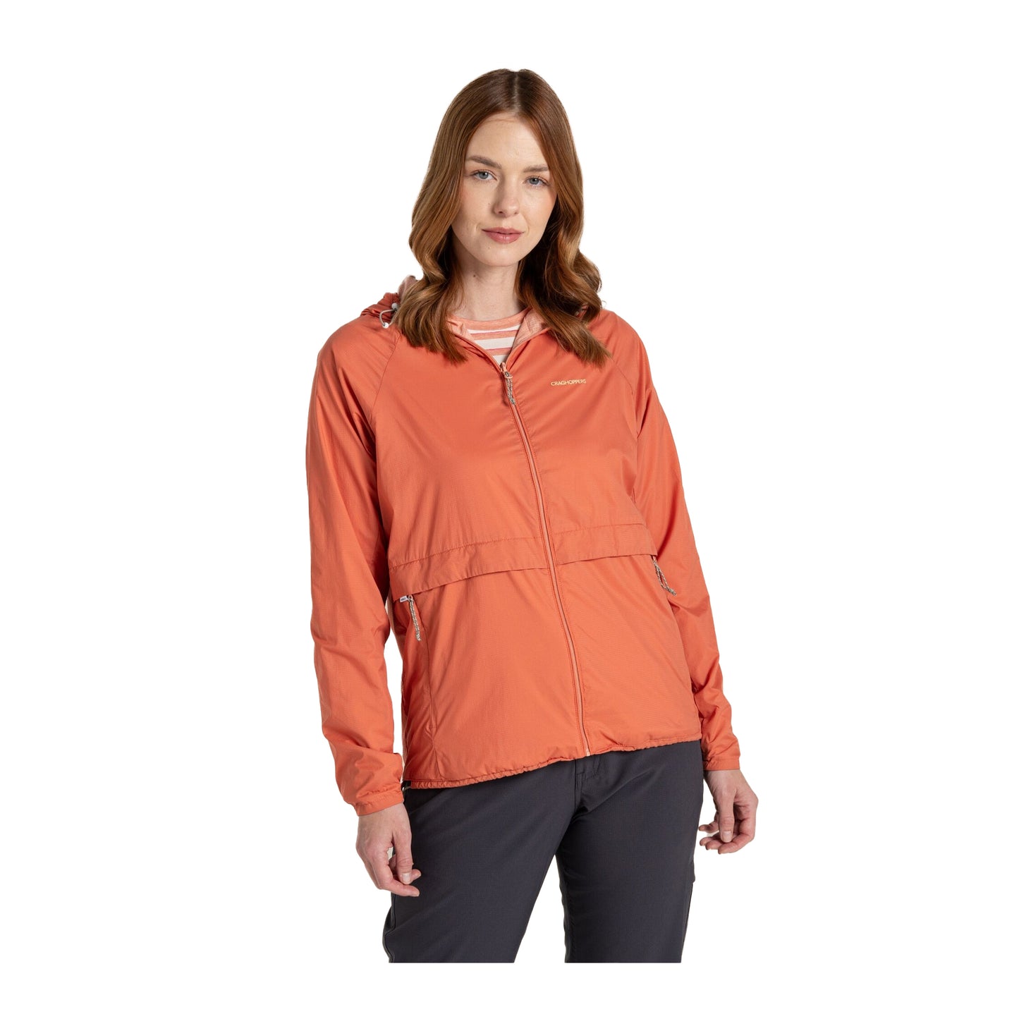 Red Sandstone-Clay - Lifestyle - Craghoppers Womens-Ladies Rosa Nosilife Reversible Jacket