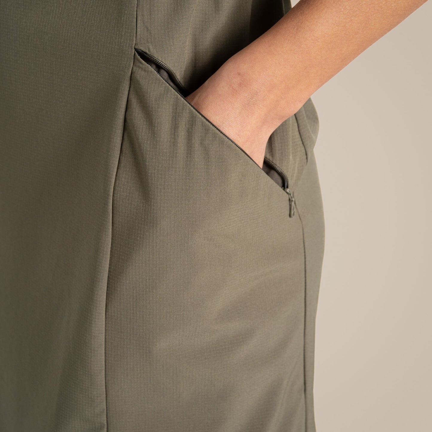 Wild Olive - Pack Shot - Craghoppers Womens-Ladies Pro IV Nosilife Dress