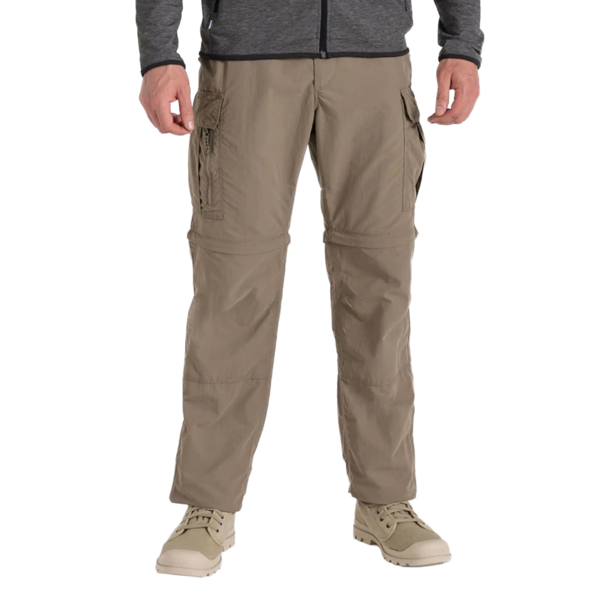 Pebble - Lifestyle - Craghoppers Childrens-Kids Nosilife Convertible Hiking Trousers