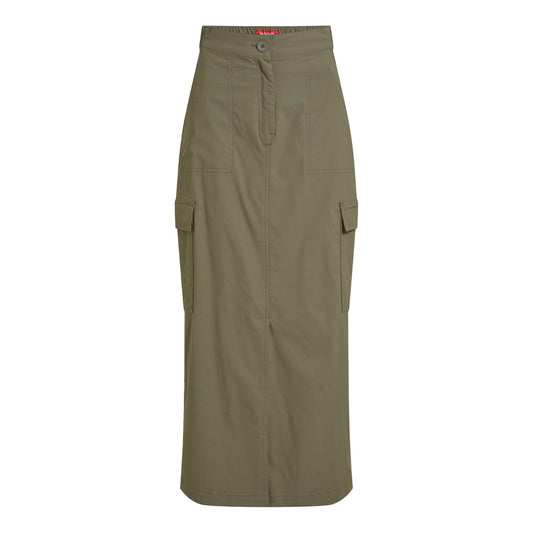 Wild Olive - Front - Craghoppers Womens-Ladies Pro Nosilife Midi Skirt