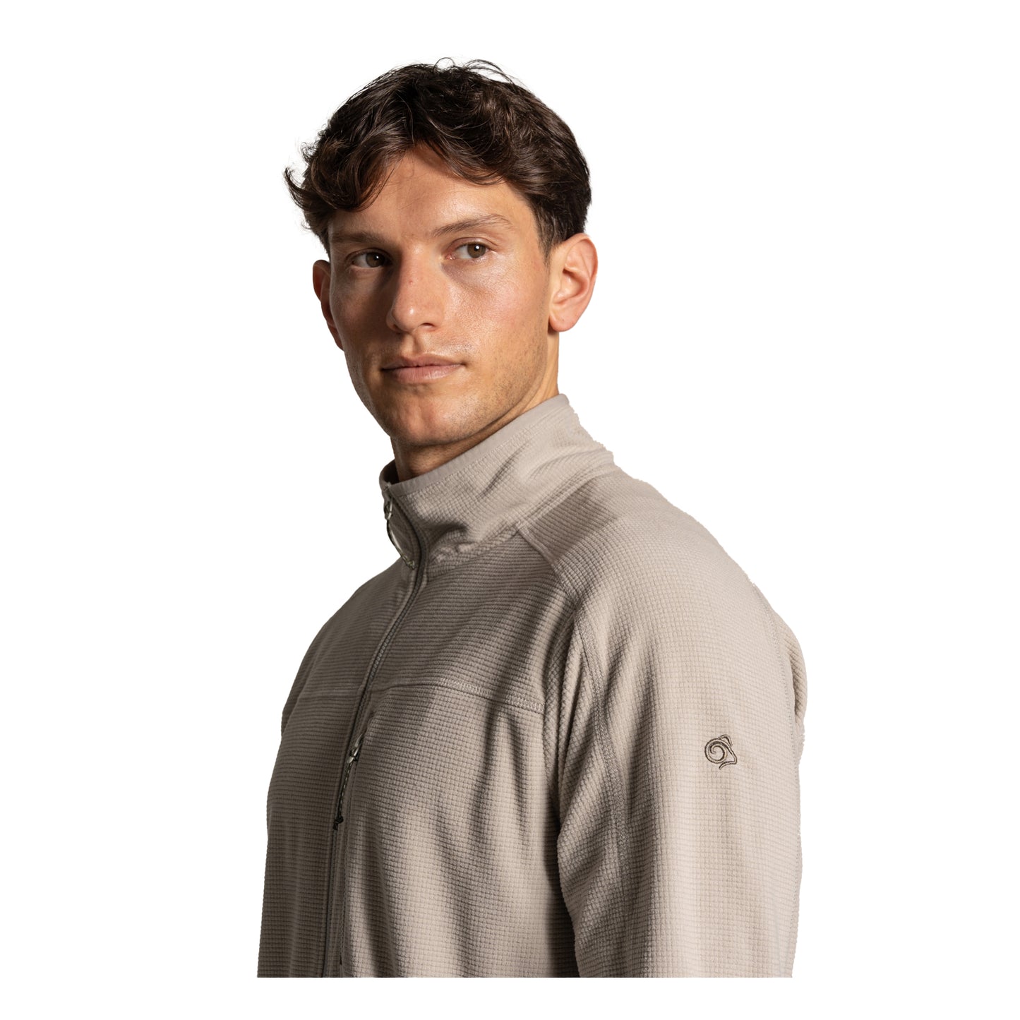 Parchment - Side - Craghoppers Mens Spry II Nosilife Jacket