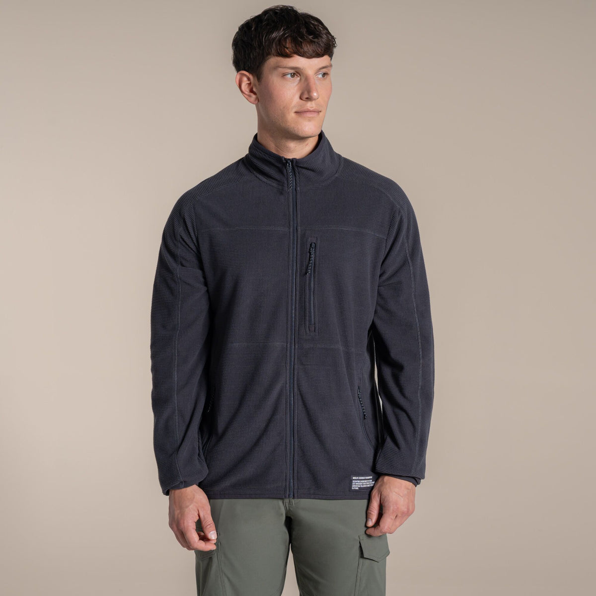 Dark Iron - Close up - Craghoppers Mens Spry II Nosilife Jacket