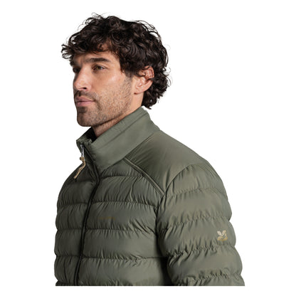 Dark Sage - Side - Craghoppers Mens National Trust Dalesway Padded Jacket