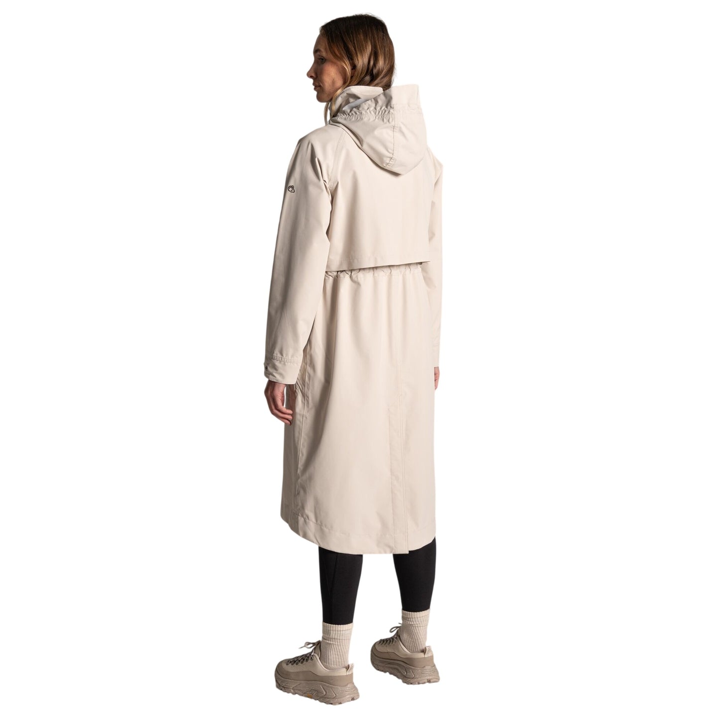 Oyster - Back - Craghoppers Womens-Ladies Naima Waterproof Jacket