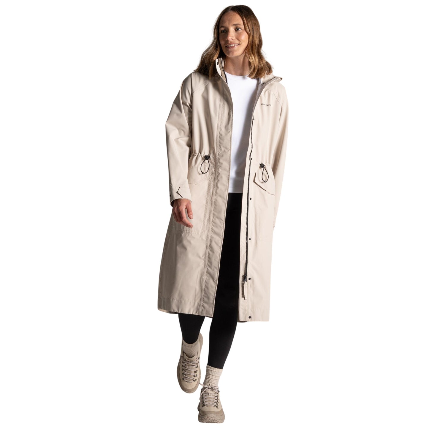 Oyster - Lifestyle - Craghoppers Womens-Ladies Naima Waterproof Jacket