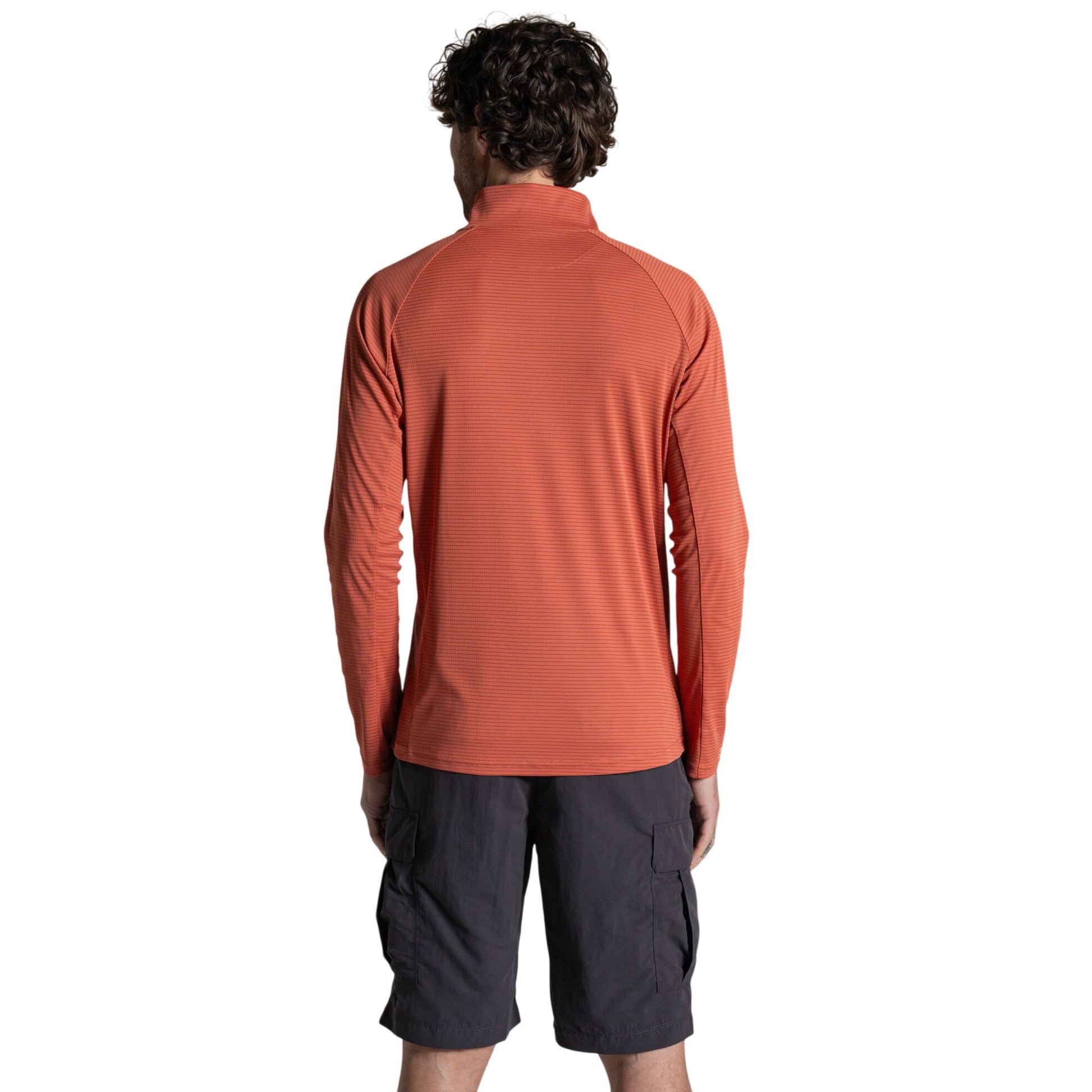 Sahara - Back - Craghoppers Mens Nosilife Half Zip Pullover