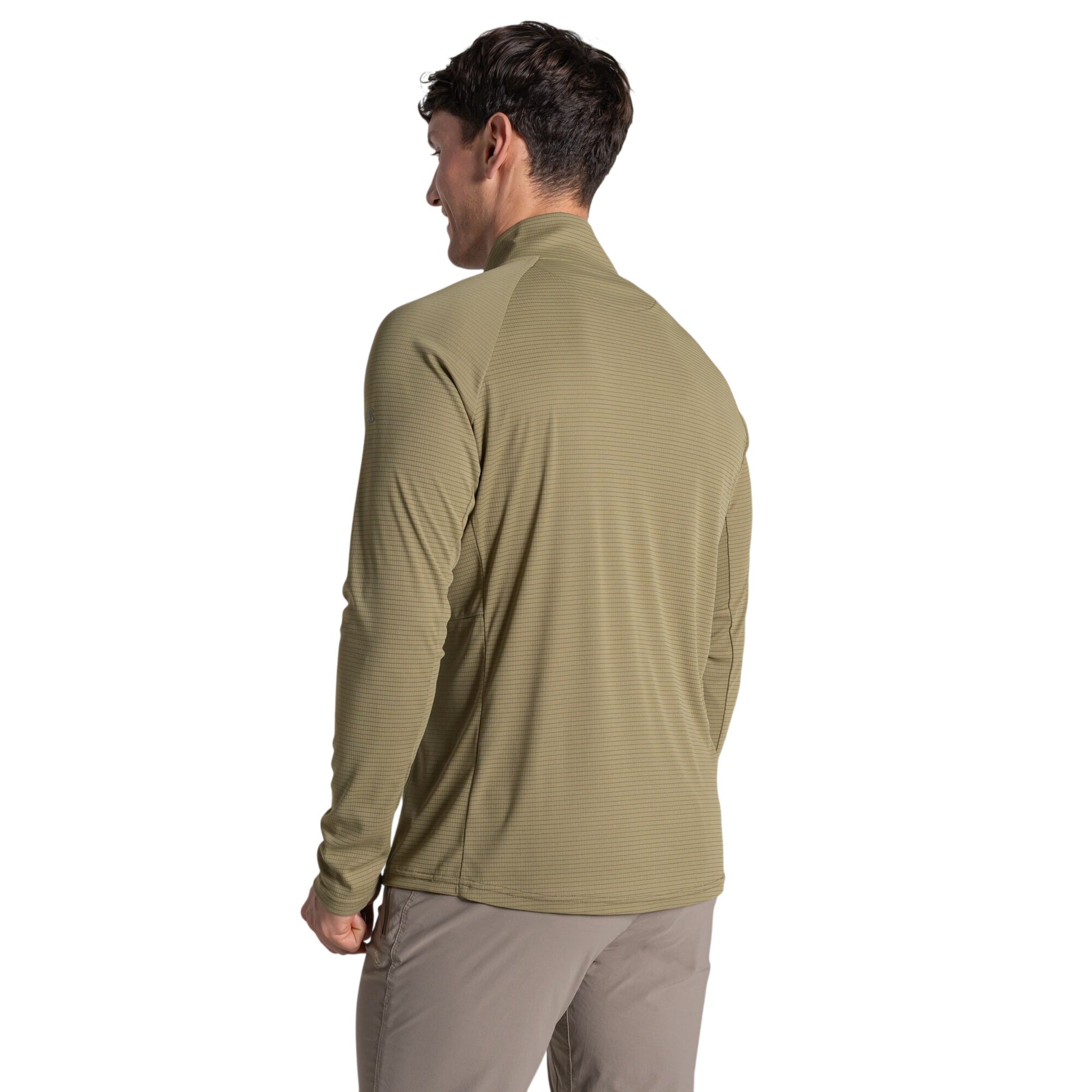 Cardamom - Back - Craghoppers Mens Nosilife Half Zip Pullover