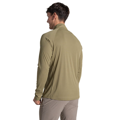 Cardamom - Back - Craghoppers Mens Nosilife Half Zip Pullover