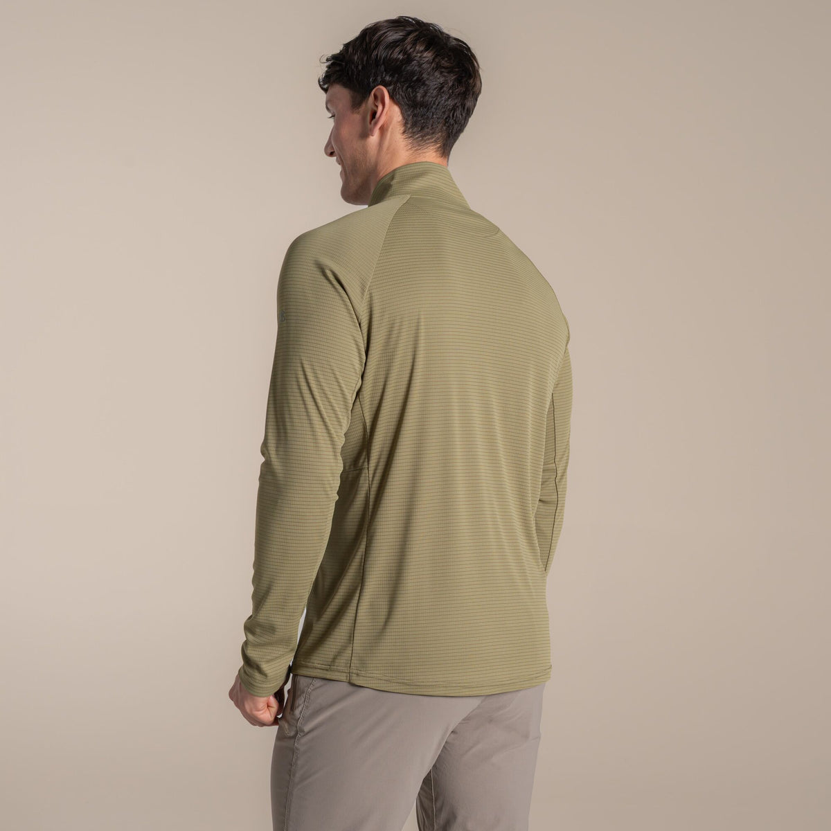 Cardamom - Back - Craghoppers Mens Nosilife Half Zip Pullover