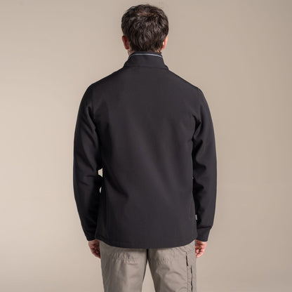 Black - Back - Craghoppers Mens Expert Basecamp II Soft Shell Jacket
