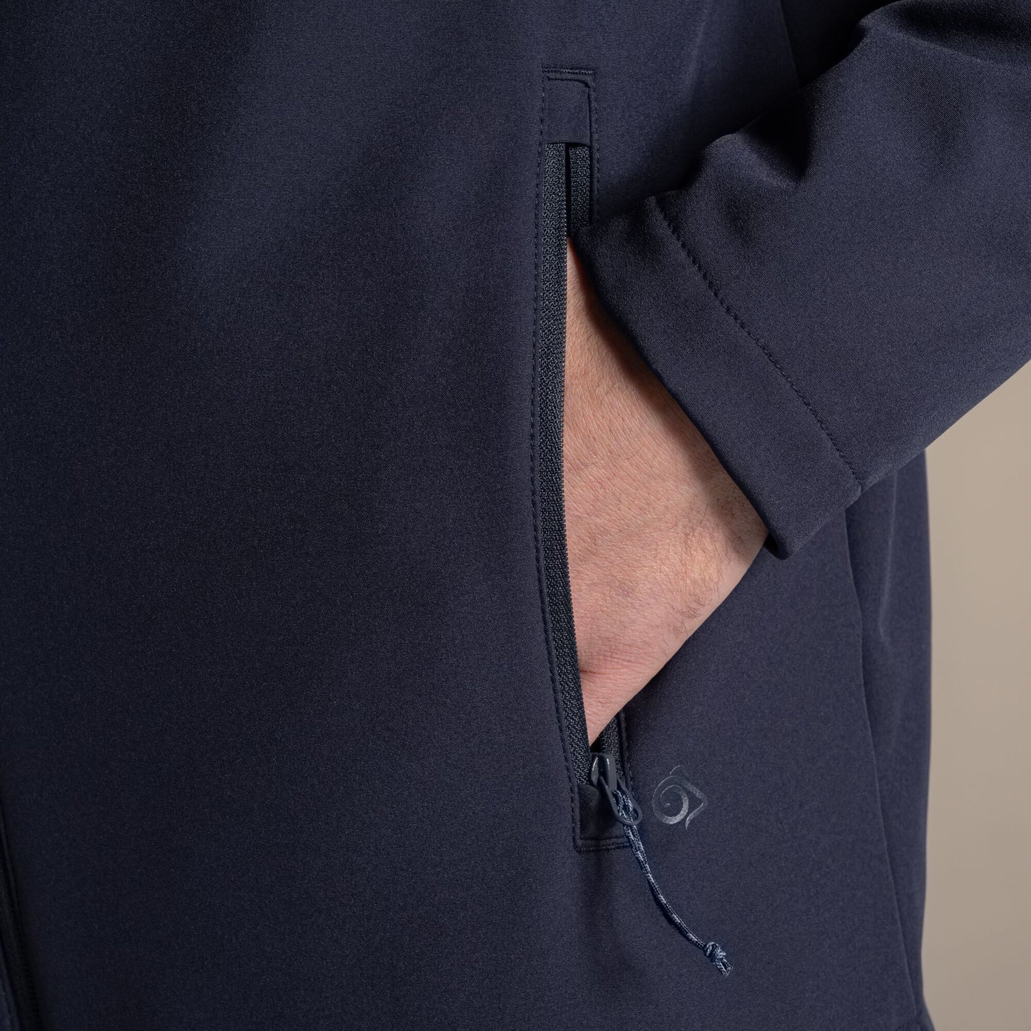 Dark Navy - Lifestyle - Craghoppers Mens Expert Basecamp II Soft Shell Jacket