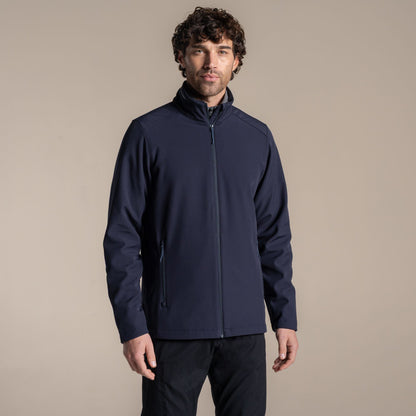 Dark Navy - Pack Shot - Craghoppers Mens Expert Basecamp II Soft Shell Jacket