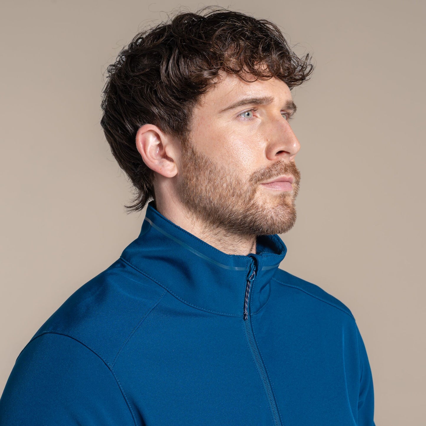 Poseidon Blue - Lifestyle - Craghoppers Mens Expert Basecamp II Soft Shell Jacket