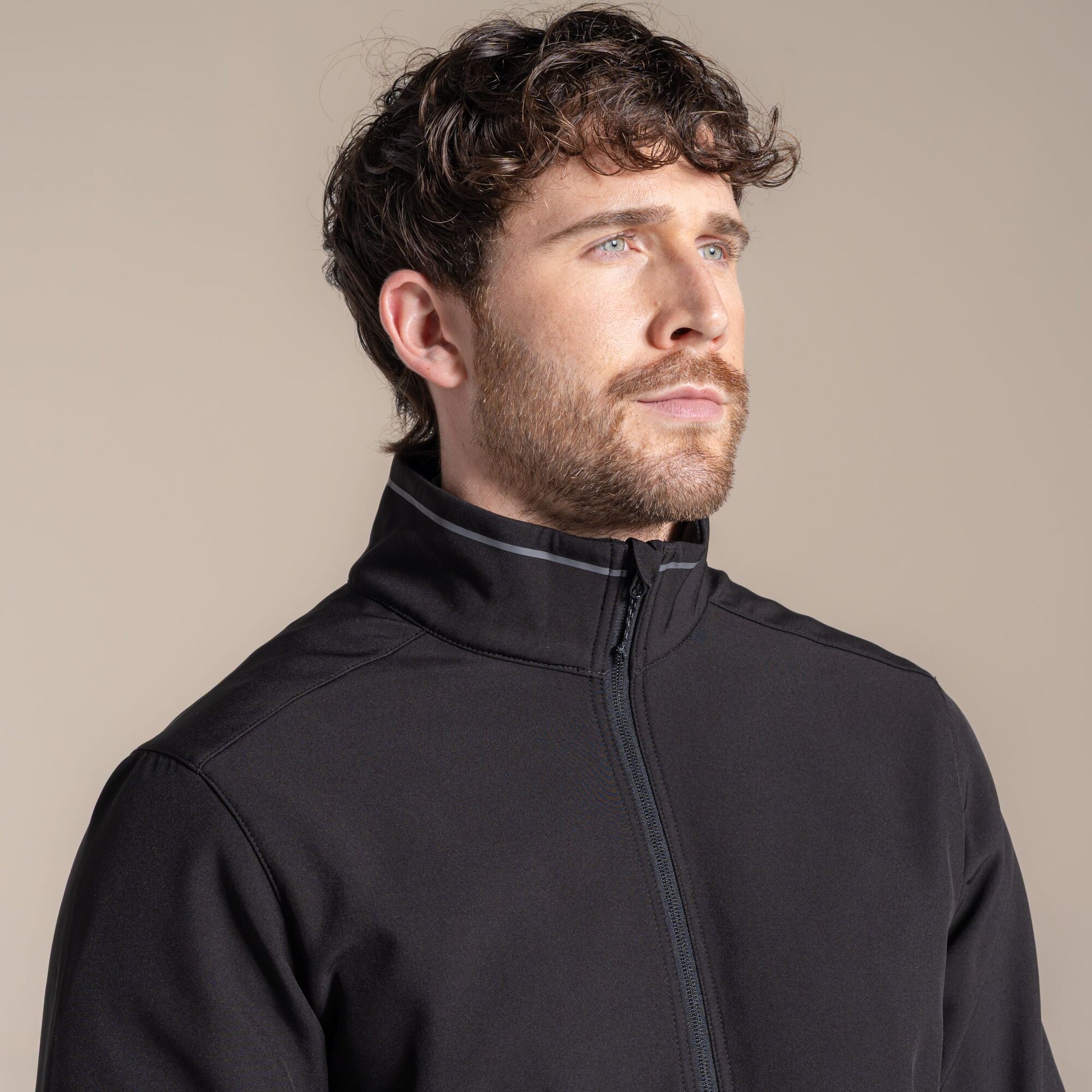 Black - Lifestyle - Craghoppers Mens Expert Basecamp II Soft Shell Jacket